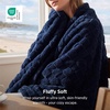 Bedsure GentleSoft Sage Green Throw Blanket for Couch – Checkered Cute Fleece Blankets, Soft Cozy Summer Throw for Bedroom Home Decor Gifts for Mom Girls, Green, 50×60 Inches(06 Navy)