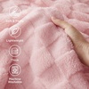 Bedsure GentleSoft Sage Green Throw Blanket for Couch – Checkered Cute Fleece Blankets, Soft Cozy Summer Throw for Bedroom Home Decor Gifts for Mom Girls, Green, 50×60 Inches(05 Pink)