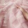 Bedsure GentleSoft Sage Green Throw Blanket for Couch – Checkered Cute Fleece Blankets, Soft Cozy Summer Throw for Bedroom Home Decor Gifts for Mom Girls, Green, 50×60 Inches(Baby Pink)