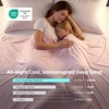 Bedsure Lightweight Cold Blanket for Summer, Bed Cooling Blanket Queen Size for Hot Sleepers, Ice Cool Essentials for Hot Nights, Breathable Thin Bedding for Teens, Adults, Navy, 90″ x 90″(Pink)