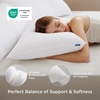 Bedsure Pillows King Size Set of 4 – Hotel Collection Bed Pillows for Sleeping, with Down Alternative Filling, Soft Support for Back, Stomach or Side Sleepers, King, 48″x19″, White, 4 Pack(Soft-4PK)