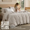 Bedsure PureWoven 100% Cotton Muslin Duvet Cover Queen Gauze Bedding Set | Ultra-Soft, Moisture-Wicking, Breathable, Skin-Friendly, Lightweight, All-Season, Softens After Wash, Olive Green, 90″x90″(02 – Muslin – Linen (No Comforter))
