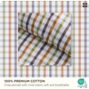 Bedsure PureWoven 100% Cotton Striped Duvet Cover Set, Queen, Tan/White | Washed Cotton, Linen-Like Texture, Breathable, Zipper Closure, Machine Washable, 3 Pieces with 2 Pillow Shams, 90″ X 90″(15 – Warm Gingham (No Comforter))