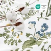 Bedsure PureWoven 100% Cotton Striped Duvet Cover Set, Queen, Tan/White | Washed Cotton, Linen-Like Texture, Breathable, Zipper Closure, Machine Washable, 3 Pieces with 2 Pillow Shams, 90″ X 90″(00 – Green (No Comforter))