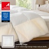 Bedsure PureWoven Feather Down Comforter Queen Size, All Season Duvet | Downpass Certified, Hotel Luxury Duvet Insert, 8 Corner Tabs & Storage Bag, Soft Cotton Blend, 90×90 Inches, Lightweight(White – Lightweight)