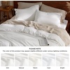 Bedsure PureWoven Linen Duvet Cover Queen, Linen Cotton Blend, Natural | Pre-Washed Cooling Duvet Cover for Hot Sleepers, Breathable, Moisture-Wicking, Button Closure & Corner Ties, All-Season(03 – White (No Comforter))