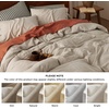 Bedsure PureWoven Linen Duvet Cover Queen, Linen Cotton Blend, Natural | Pre-Washed Cooling Duvet Cover for Hot Sleepers, Breathable, Moisture-Wicking, Button Closure & Corner Ties, All-Season(02 – Natural Color (No Comforter))