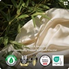 Bedsure PureWoven Organically Grown Bamboo Viscose King Size Sheets Set | Cooling Bed Sheets for Hot Sleepers, 18″ Deep Pocket with Corner Straps, Luxury Silky Soft, Breathable, OCS & Oeko-Tex, White(02 – Beige)