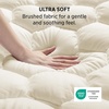 Bedsure Queen Mattress Pad – Quilted Fitted Mattress Topper Protector with 8-21 Inches Deep Pocket, Noiseless Breathable Bed Cover Padded, Machine Washable, White, 60×80 Inches(Beige)