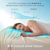 Bedsure Summer Cooling Blanket Queen Size for Hot Sleepers with Sports Mesh Design, Arc-Chill Q-Max 0.4 Lightweight Breathable Ice Cold Blanket for Night Sweats, 90 x 90 Inches, Mesh Grey(Mesh Beige)