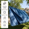 Bedsure Waterproof Couch Cover for Sofa and Dogs Quick Drying, 52x82IN | Waterproof Blanket Washable for Large Dogs Couch Sofa Bed Cozy, Lightweight Furniture Protector for Pet Cat, Ash Grey(Navy)