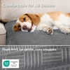 Bedsure Waterproof Couch Cover for Sofa and Dogs Quick Drying, 52x82IN | Waterproof Blanket Washable for Large Dogs Couch Sofa Bed Cozy, Lightweight Furniture Protector for Pet Cat, Ash Grey(Ash Grey)