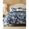 18 - Vintage Navy Floral (No Comforter)