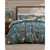 16 - Vintage Teal Floral (No Comforter)