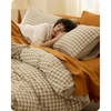 09 - Khaki Gingham (No Comforter)