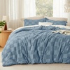03 - Mineral Blue - Tufted Checkboard