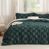 02 - Emerald - Tufted Checkboard
