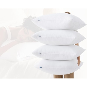 Bedsure Pillows King Size Set of 4 – Hotel Collection Bed Pillows for Sleeping, with Down Alternative Filling, Soft Support for Back, Stomach or Side Sleepers, King, 48″x19″, White, 4 Pack(Soft-4PK)