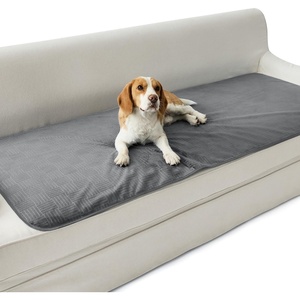 Bedsure Waterproof Couch Cover for Sofa and Dogs Quick Drying, 52x82IN | Waterproof Blanket Washable for Large Dogs Couch Sofa Bed Cozy, Lightweight Furniture Protector for Pet Cat, Ash Grey(Ash Grey)