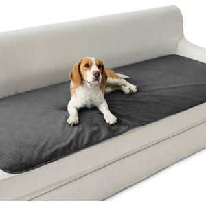 Bedsure Waterproof Couch Cover for Sofa and Dogs Quick Drying, 52x82IN | Waterproof Blanket Washable for Large Dogs Couch Sofa Bed Cozy, Lightweight Furniture Protector for Pet Cat, Ash Grey(Charcoal)