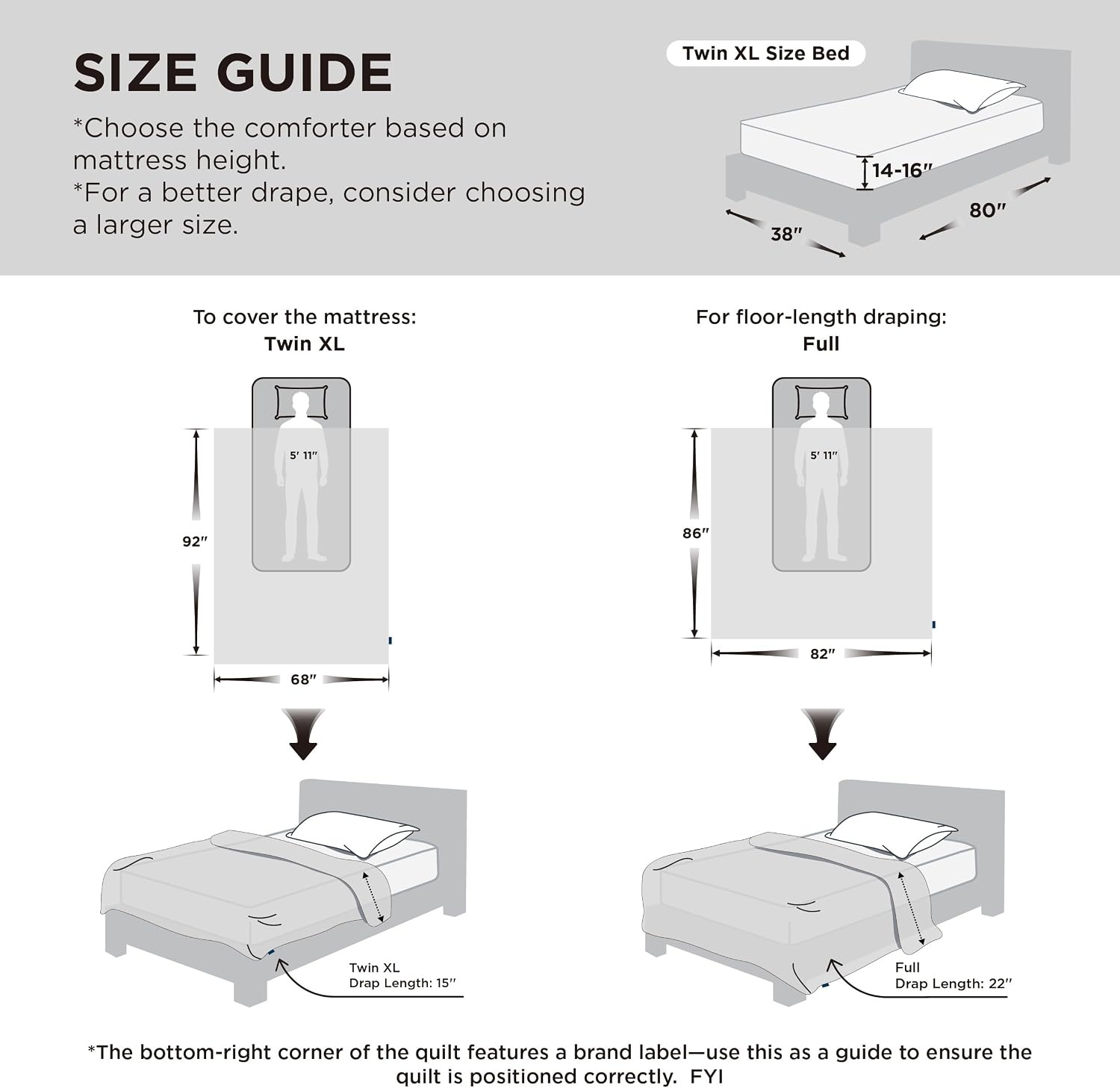 image:imageBedsure Queen Comforter Comforters Queen Size for All Season UltraSoft Down Alternative amp Prewashed Duvet Insert with 4 Tabs Machine Washable White 88x88 InchesWhite