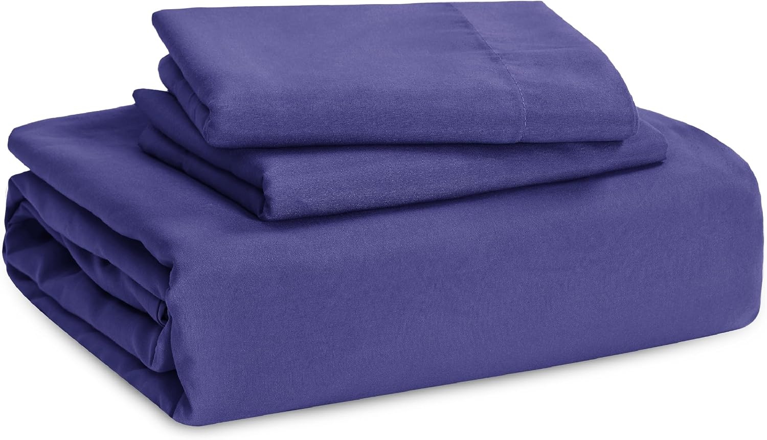 image:imageBedsure White Duvet Cover Queen Size 3 Pieces Prewashed CottonLike Polyester Extra Soft Bedding Set Includes 1 Duvet Cover 90x90 Inches with Zipper Closure amp 2 Pillow Shams Comforter Not Included01 Skipper Blue No Comforter