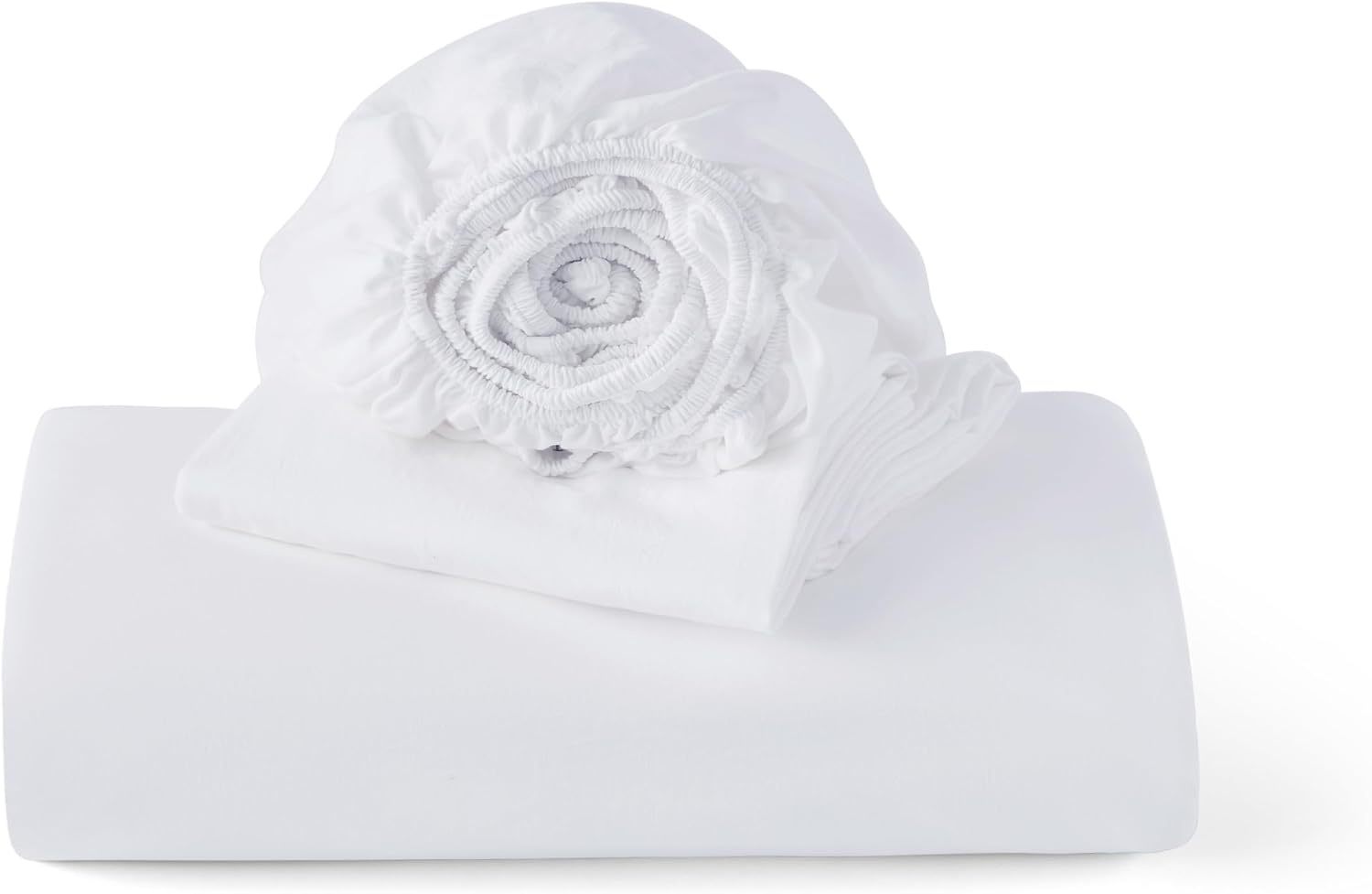 image:imageBedsure White Duvet Cover Queen Size 3 Pieces Prewashed CottonLike Polyester Extra Soft Bedding Set Includes 1 Duvet Cover 90x90 Inches with Zipper Closure amp 2 Pillow Shams Comforter Not Included02 Bright White No Comforter