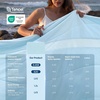 Bedsure CoolOxy Cooling Comforter King Size – 4X Breathable & Q-Max>0.45 Summer Comforter, Cooling Blankets for Hot Sleepers, Bedding for Night Sweats, Lightweight Duvet, Grey, 102×90 Inches(Blue)