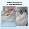 Bedsure CoolOxy Cooling Comforter King Size – 4X Breathable & Q-Max>0.45 Summer Comforter, Cooling Blankets for Hot Sleepers, Bedding for Night Sweats, Lightweight Duvet, Grey, 102×90 Inches(Grey)