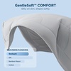 Bedsure Cooling Comforter King Size – GentleSoft Moisture Wicking Cooling Blanket for Hot Sleepers, Breathable Lightweight Duvet Insert, Dual-Sided Summer Blanket, White, 102×90 Inches(Gray)