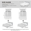 Bedsure Queen Comforter – Comforters Queen Size for All Season, Ultra-Soft Down Alternative & Prewashed Duvet Insert with 4 Tabs – Machine Washable, White, 88×88 Inches(White)
