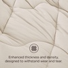 Bedsure Queen Comforter – Comforters Queen Size for All Season, Ultra-Soft Down Alternative & Prewashed Duvet Insert with 4 Tabs – Machine Washable, White, 88×88 Inches(Cream)