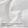Bedsure White Duvet Cover Queen Size – 3 Pieces Prewashed Cotton-Like Polyester Extra Soft Bedding Set, Includes 1 Duvet Cover 90×90 Inches with Zipper Closure & 2 Pillow Shams, Comforter Not Included(19 – Cream White (No Comforter))