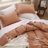 Bedsure White Duvet Cover Queen Size – 3 Pieces Prewashed Cotton-Like Polyester Extra Soft Bedding Set, Includes 1 Duvet Cover 90×90 Inches with Zipper Closure & 2 Pillow Shams, Comforter Not Included(19 -Taupe (No Comforter))