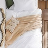 Bedsure White Duvet Cover Queen Size – 3 Pieces Prewashed Cotton-Like Polyester Extra Soft Bedding Set, Includes 1 Duvet Cover 90×90 Inches with Zipper Closure & 2 Pillow Shams, Comforter Not Included(00 – White (No Comforter))