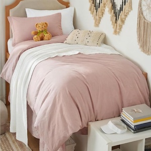 Bedsure White Duvet Cover Queen Size – 3 Pieces Prewashed Cotton-Like Polyester Extra Soft Bedding Set, Includes 1 Duvet Cover 90×90 Inches with Zipper Closure & 2 Pillow Shams, Comforter Not Included(01 – Rose Pink (No Comforter))