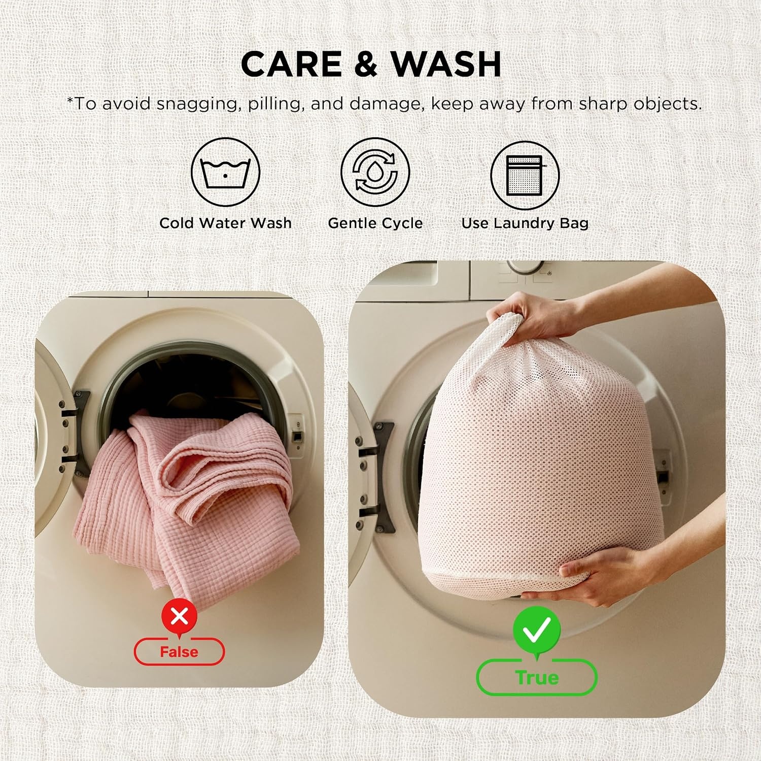 image:imageBedsure 100 Cotton Muslin Blanket Twin XL for Bed 4Layer Breathable and Lightweight Soft Gauze Muslin Blankets for Adults PureWoven Thin Summer Blanket for College Dorm Linen Beige 66x90 Inches05 Pink