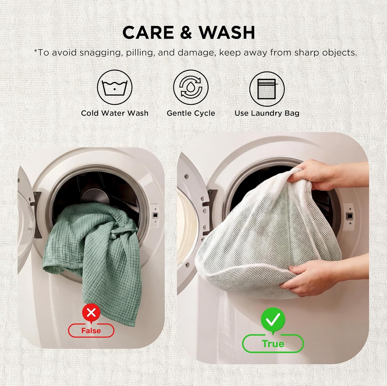 image:imageBedsure 100 Cotton Muslin Blanket Twin XL for Bed 4Layer Breathable and Lightweight Soft Gauze Muslin Blankets for Adults PureWoven Thin Summer Blanket for College Dorm Linen Beige 66x90 Inches03 Sage Green