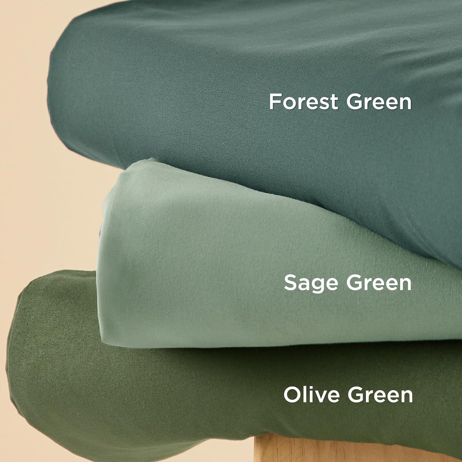 image:imageBedsure Duvet Cover TwinTwin XL Size Soft Double Brushed Bedding Set for Kids amp Adults Zipper Closure 2 Pieces Includes 1 Duvet Cover 68x90 amp 1 Pillow Sham NO Comforter White04 Sage Green
