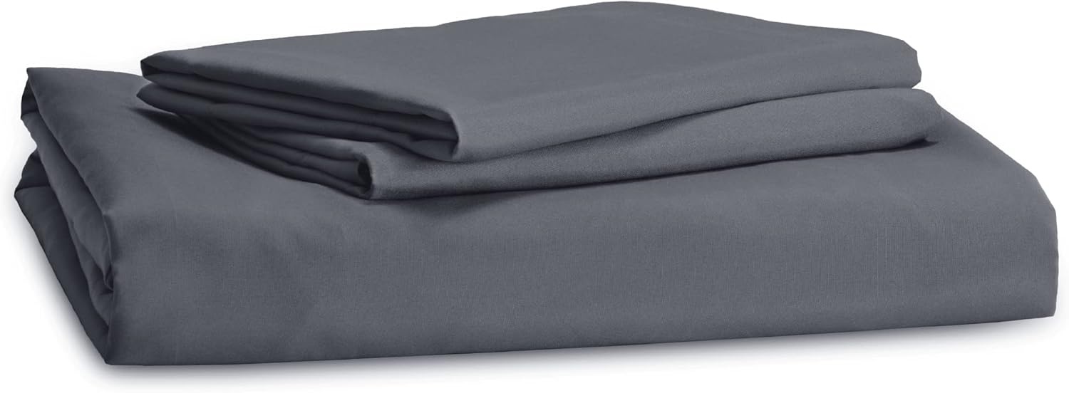 image:imageBedsure Duvet Cover TwinTwin XL Size Soft Double Brushed Bedding Set for Kids amp Adults Zipper Closure 2 Pieces Includes 1 Duvet Cover 68x90 amp 1 Pillow Sham NO Comforter White02 Dark Grey