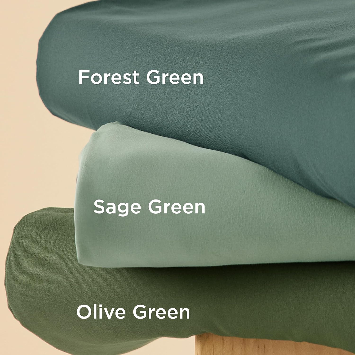 image:imageBedsure Duvet Cover TwinTwin XL Size Soft Double Brushed Bedding Set for Kids amp Adults Zipper Closure 2 Pieces Includes 1 Duvet Cover 68x90 amp 1 Pillow Sham NO Comforter White04 Forest Green