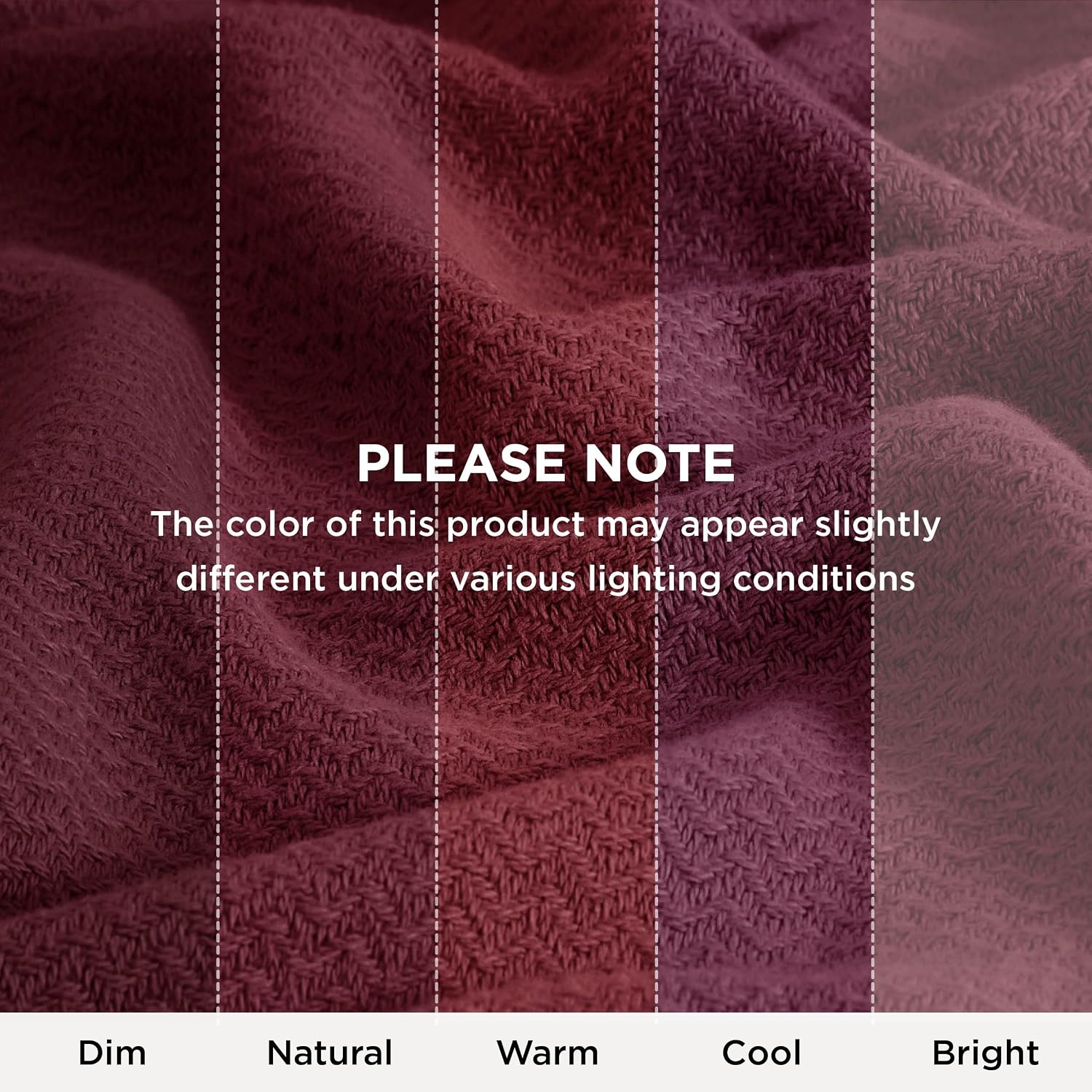 image:imageBedsure GentleSoft 100 Cotton Blanket Twin XL Size for Bed Cooling Breathable and Lightweight Soft Cozy Textured Herringbone Woven Summer Blanket for College Dorm Linen Beige 66x90 inches11 Red