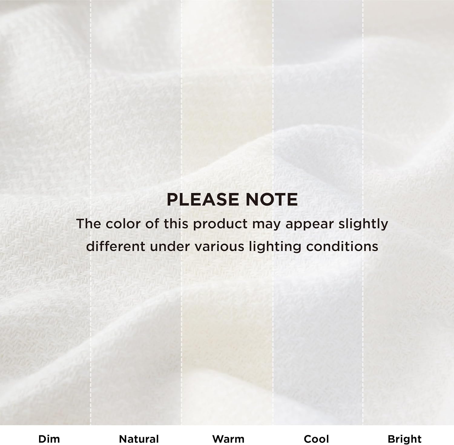 image:imageBedsure GentleSoft 100 Cotton Blanket Twin XL Size for Bed Cooling Breathable and Lightweight Soft Cozy Textured Herringbone Woven Summer Blanket for College Dorm Linen Beige 66x90 inches02 White