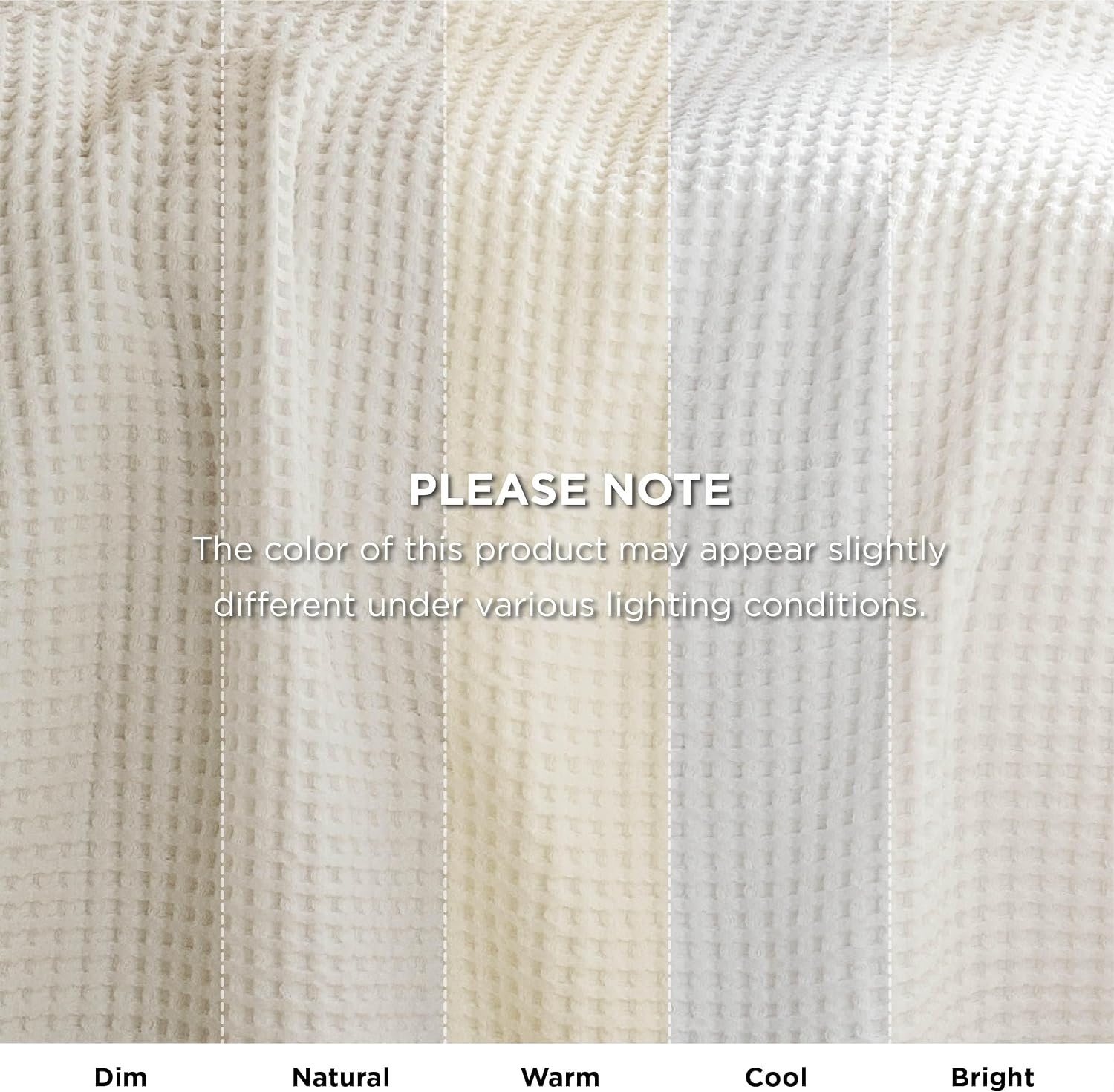 image:imageBedsure Lightweight 100 Cotton Waffle Blanket Twin XL Linen Summer Breathable Soft Light Thin Bed Couch Sofa Chair 66x90 Sheet Blanket Dorm Room Essentials Guys GirlsIvory