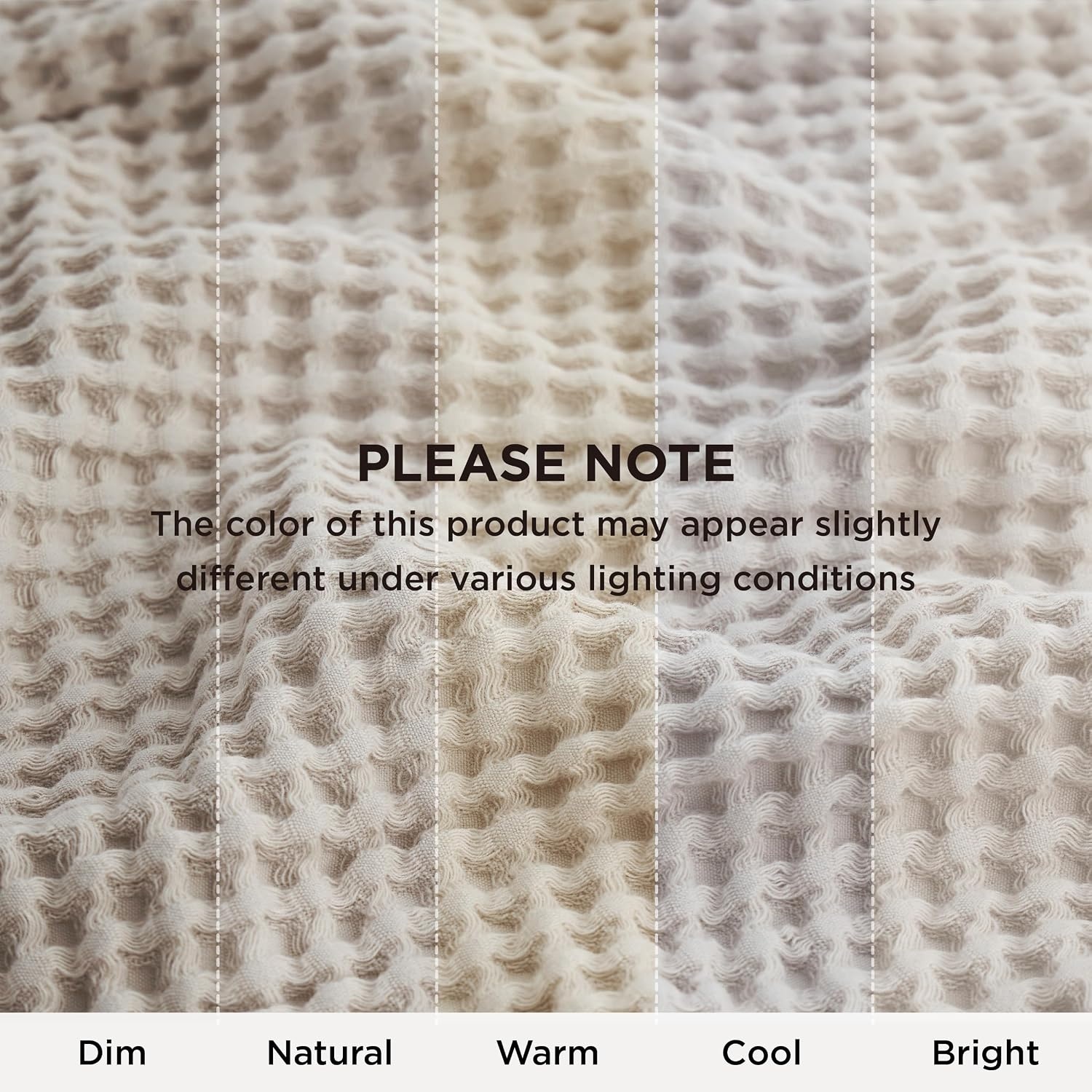 image:imageBedsure Lightweight 100 Cotton Waffle Blanket Twin XL Linen Summer Breathable Soft Light Thin Bed Couch Sofa Chair 66x90 Sheet Blanket Dorm Room Essentials Guys GirlsLinen