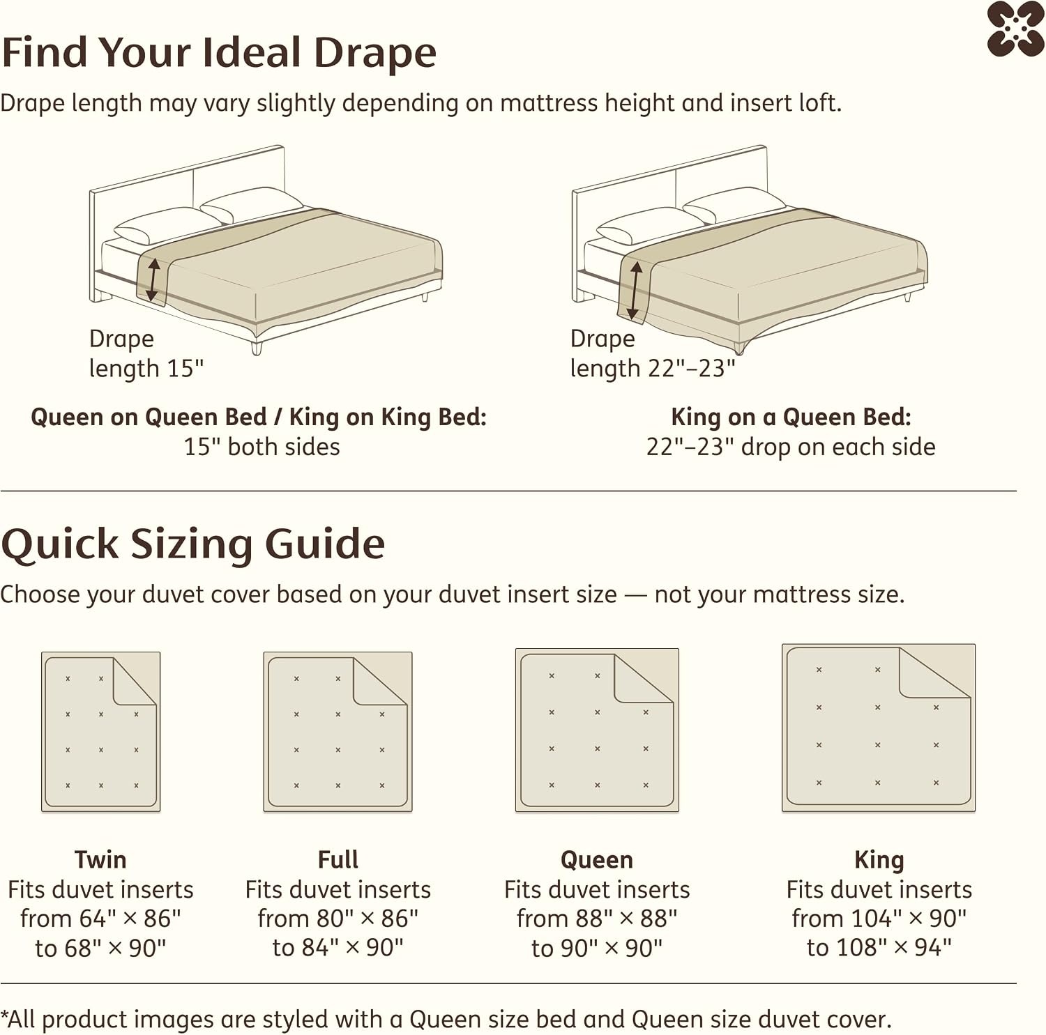 image:imageBedsure PureWoven 100 Cotton Percale Duvet Cover Queen Rope Weave White HotelStyle Breathable Comforter Cover Crisp amp Lightweight Feel Zipper amp 8 Ties Easy Machine Care 3Piece 90x90 White04 Hotel Black Frame
