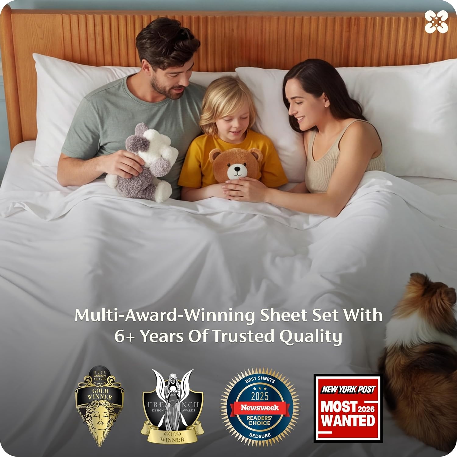 image:imageBedsure PureWoven 100 Rayon Derived from Bamboo Queen Sheets 4 Pieces Cooling Sheets for Hot Sleepers Breathable amp Silky Soft 16 Deep Pocket Hotel Luxury Bedding White02 White