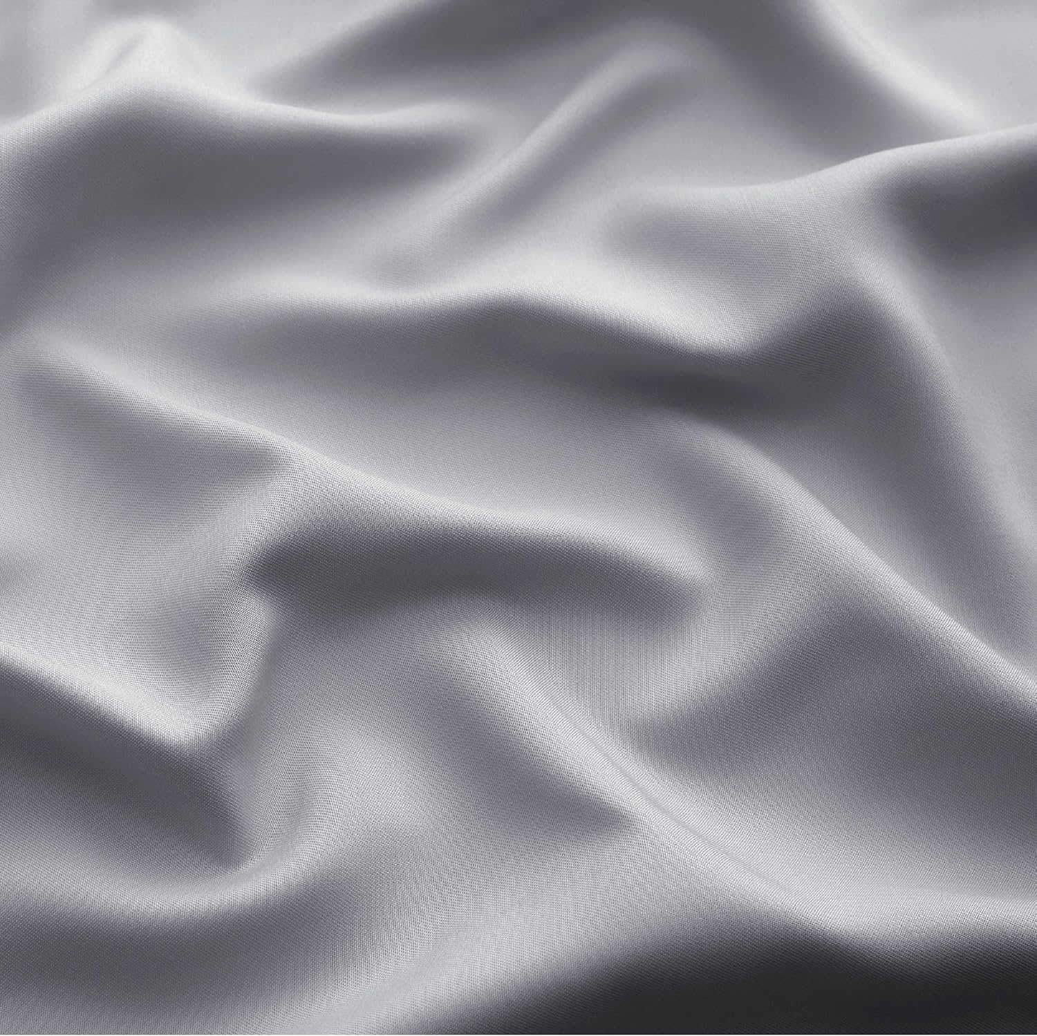 image:imageBedsure PureWoven 100 Rayon Derived from Bamboo Queen Sheets 4 Pieces Cooling Sheets for Hot Sleepers Breathable amp Silky Soft 16 Deep Pocket Hotel Luxury Bedding White04 Silver Grey