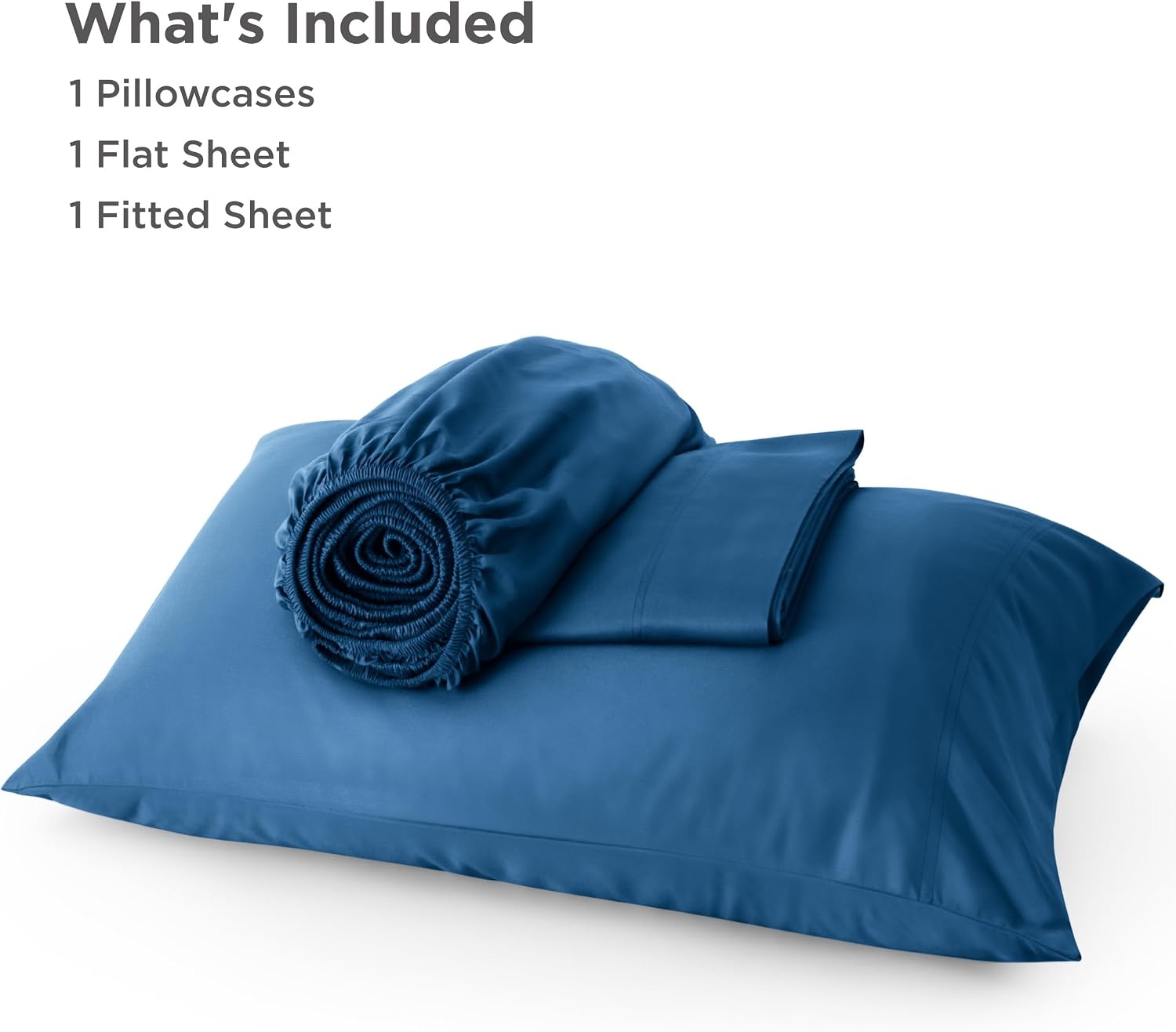 image:imageBedsure PureWoven 100 Rayon Derived from Bamboo Queen Sheets 4 Pieces Cooling Sheets for Hot Sleepers Breathable amp Silky Soft 16 Deep Pocket Hotel Luxury Bedding White06 Teal