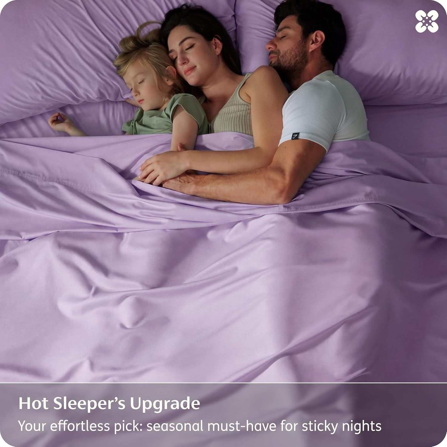 image:imageBedsure PureWoven 100 Rayon Derived from Bamboo Queen Sheets 4 Pieces Cooling Sheets for Hot Sleepers Breathable amp Silky Soft 16 Deep Pocket Hotel Luxury Bedding White13 Lilac